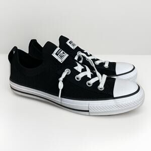 Converse CT All Star Shoreline Women Sz 9 Knit Slip Shoe 565489F Black MSRP $70
